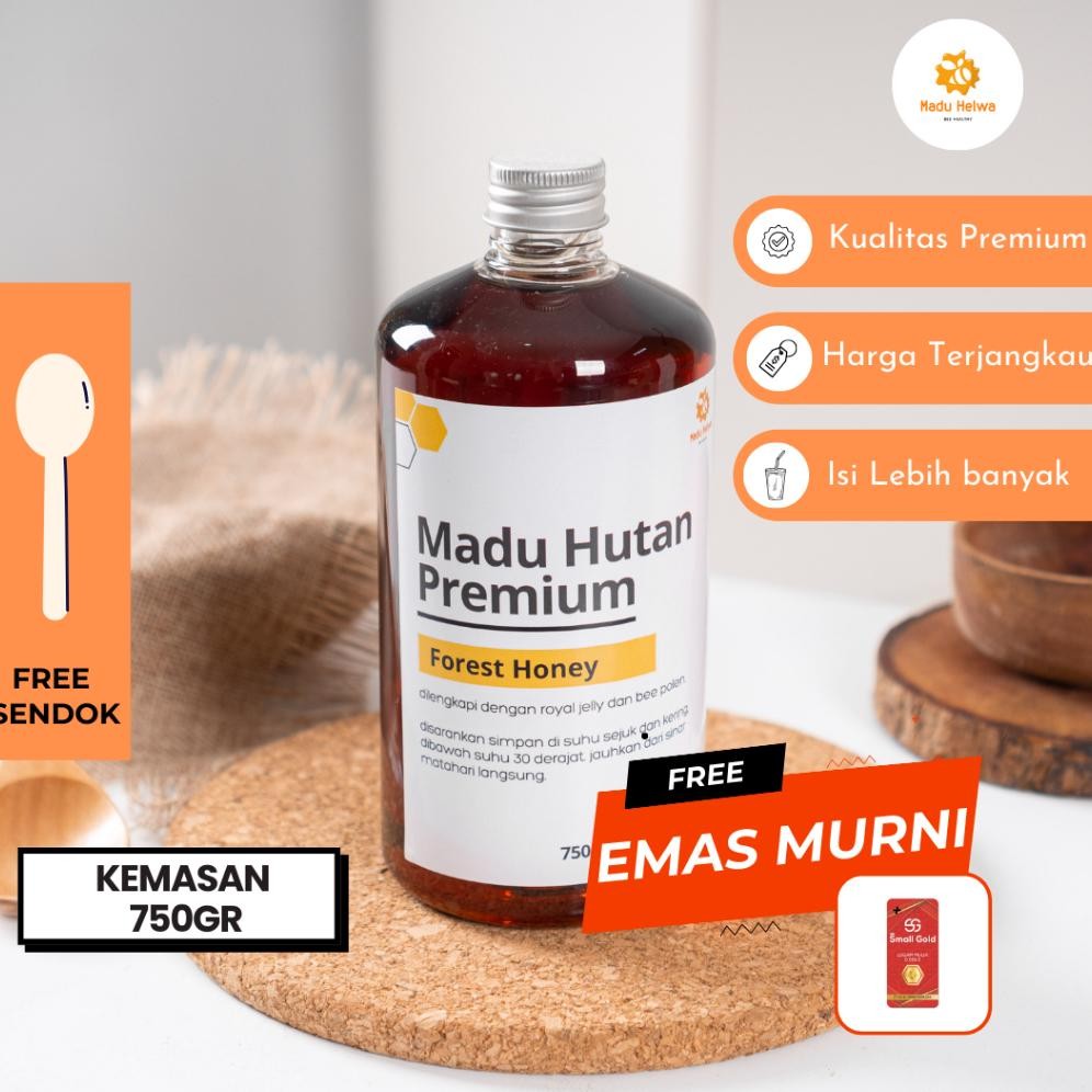 

Madu Hutan Premium Kalimantan 750gr by madu helwa