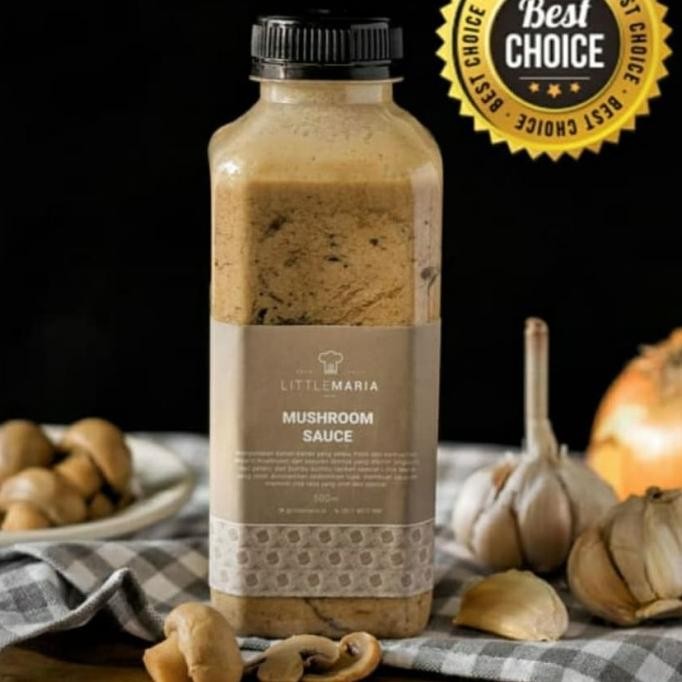 

Little Maria Mushroom Sauce Saus Jamur Halal 500ml murah