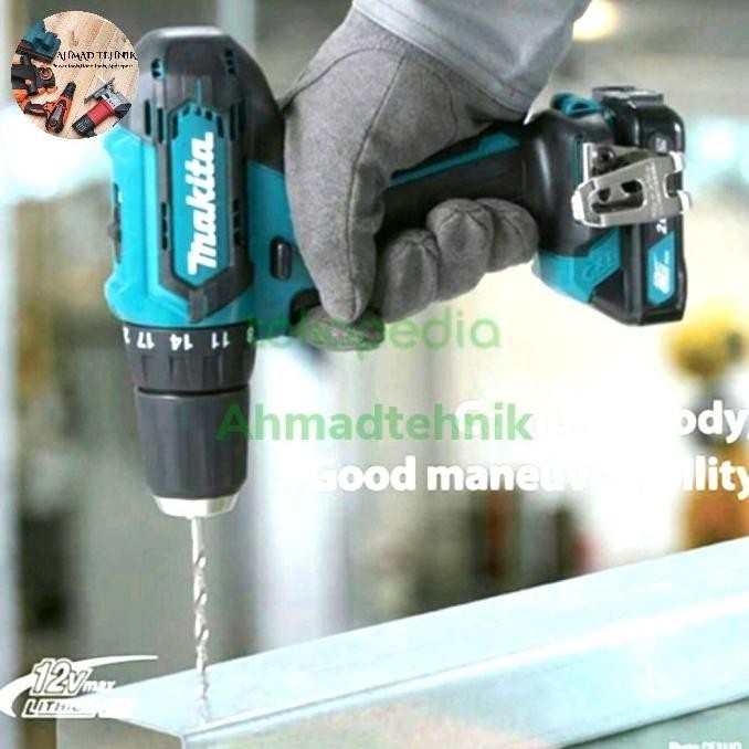 mesin bor batrey cordless makita df333dwye 12volt murah