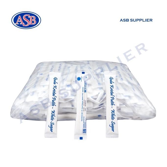 

White Sugar Stick / Gula Putih Stik (250 Pcs) murah