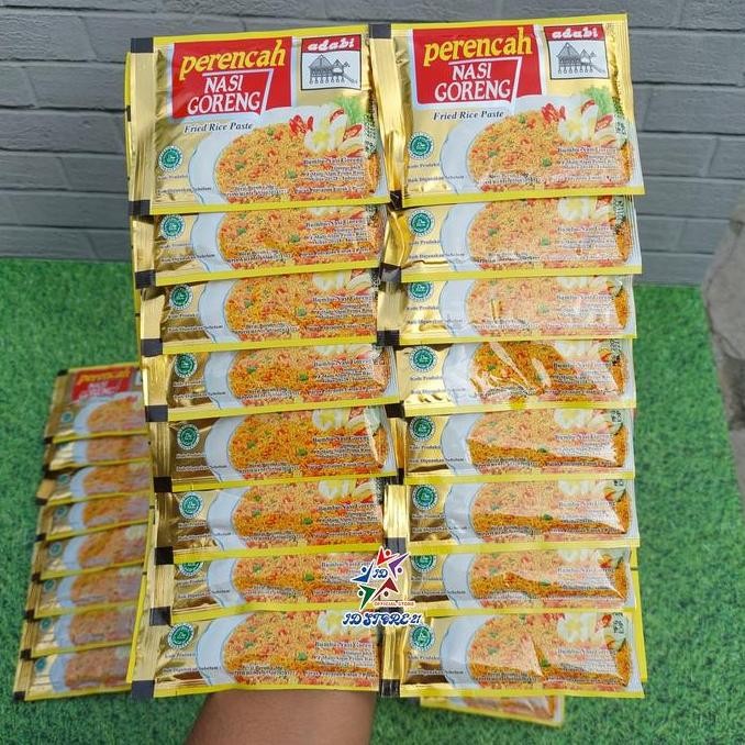 

Bumbu Nasi Goreng instan adabi 1 RENCENG Isi 16 pcs Halal Food Rice murah