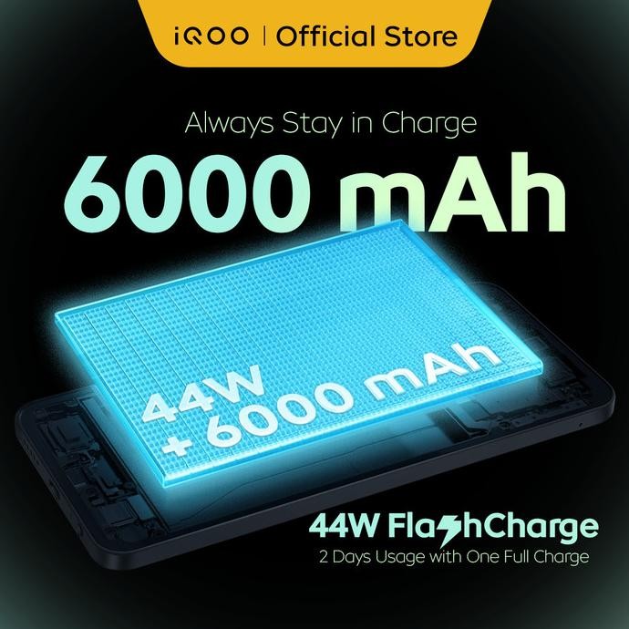 iQOO Z9x (8/256) Snapdragon 6 Gen 1 4nm (ANTUTU 570,456+), 6000 mAH, 1000 nits 120hz eye-care displa