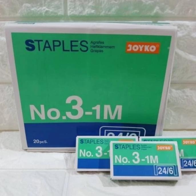 

Isi Staples Joyko No 3 ( 24/6) murah