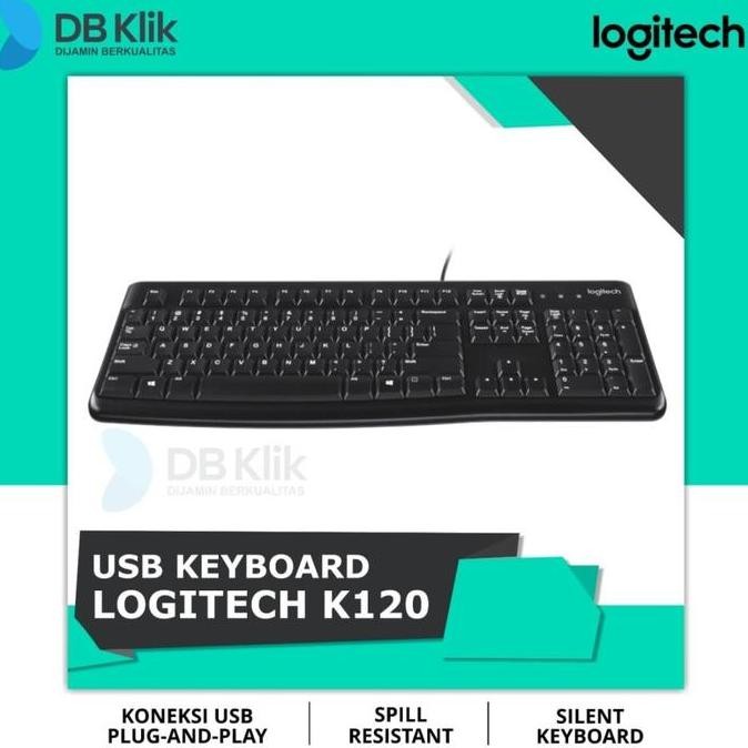 Grosir Keyboard Logitech K120 Usb - Logitech Keyboard K120
