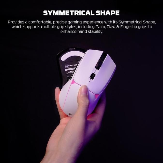 Promo Fantech Wg7 V2 / Wg7-V2 / Wg-7V2 / Wg7V2 Wireless Gaming Mouse With Rgb Gaming Optical Sensor