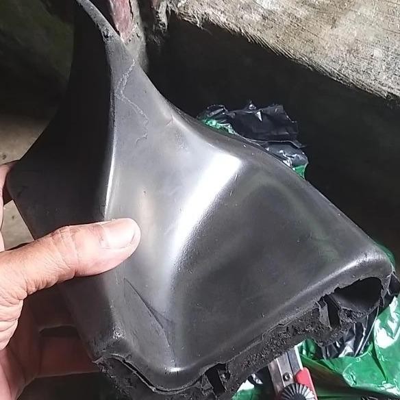 Murah Karet Ujung Foot Step Injakan Samping Mobil Kijang Kapsul Model (Grade A))