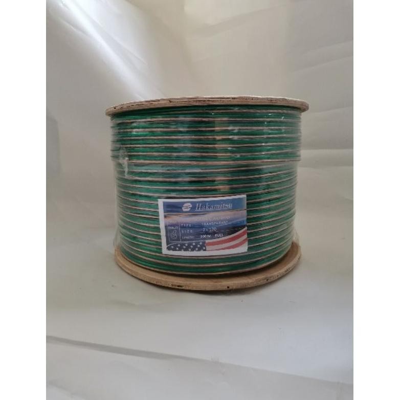 Kabel Listrik Transparan Kabel Serabut Per Roll 2x120 300Meter