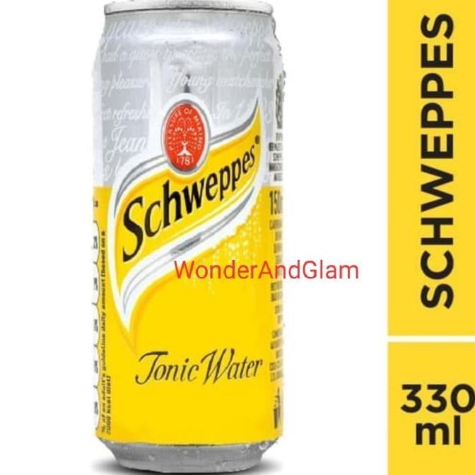 ala Tonic water schweppes / Schweppes Tonic Water 330ml 24Pcs