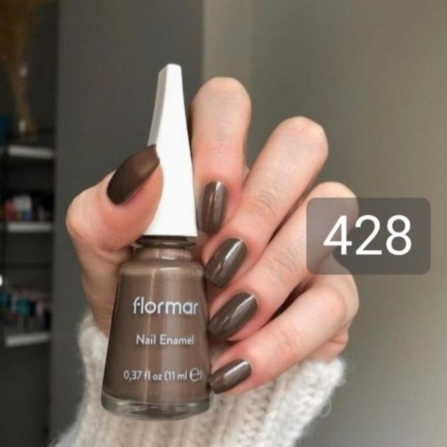 Murah 428 Hot Chocolate ~ Kutek Flormar Original Kutek Halal Turki