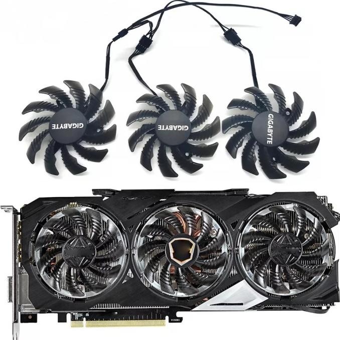 Fan Vga Gigabyte Gtx 980 980Ti Titan X 75Mm 4Pin Co