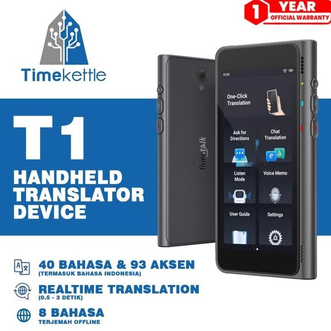 

Bisa Grab! Timekettle Fluentalk T1 Translator Alat Penterjemah Bahasa