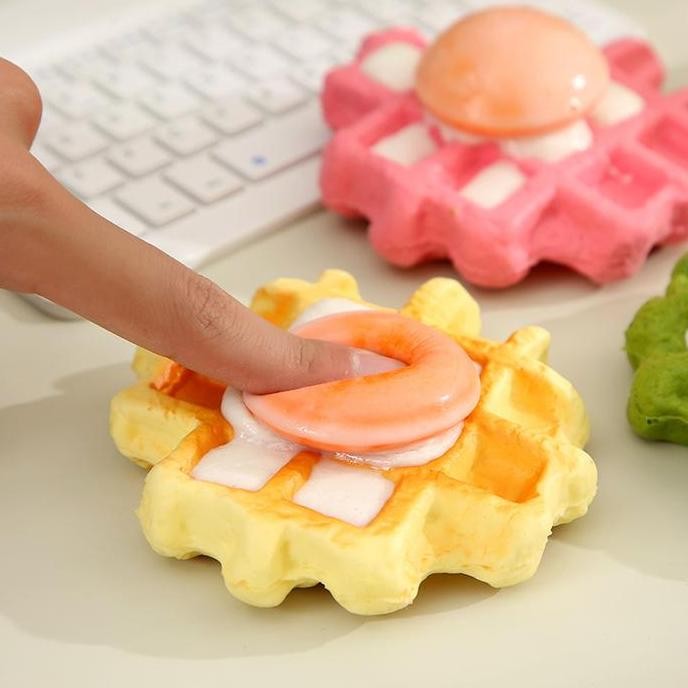 || ORIGINAL / Squishy Premium Roti Cromboloni Croisant Burger Viral Jumbo Super Slow Rising Perfect 