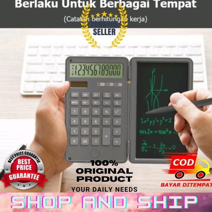 

Terbaru! Eksklusif Go Math Calculator (Kalkulator + Note Lcd) Original Sas
