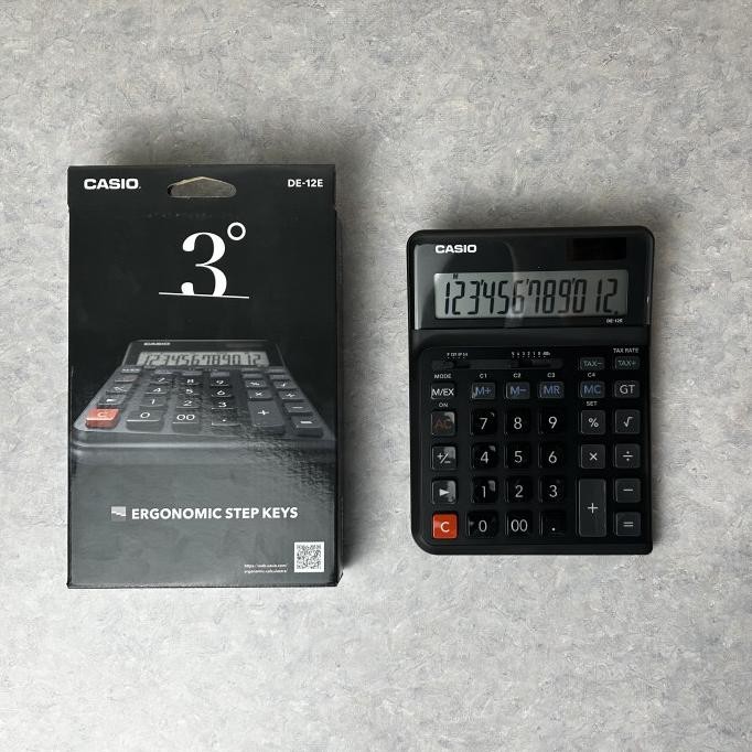 

Bisa Spk! Casio Calculator De-12E-Bk