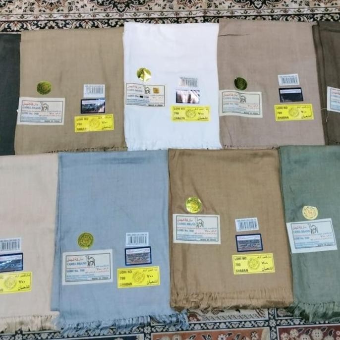 HOT SALE Rida Kashmiri Putih Polos Original