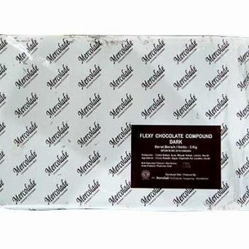 

COKLAT MERCOLADE DARK COMPOUND FLEXY 5KG murah