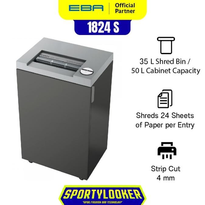 

Murah Eba 1824S / 1824 S Paper Shredder - Mesin Penghancur Kertas Grs Resmi