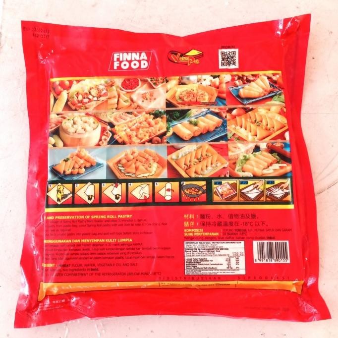 

FINNA KULIT LUMPIA BESAR 40PCS murah
