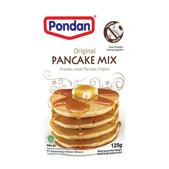 

(GRATIS MAPLE) Pondan Pancake Mix Original 125g 2pcs murah