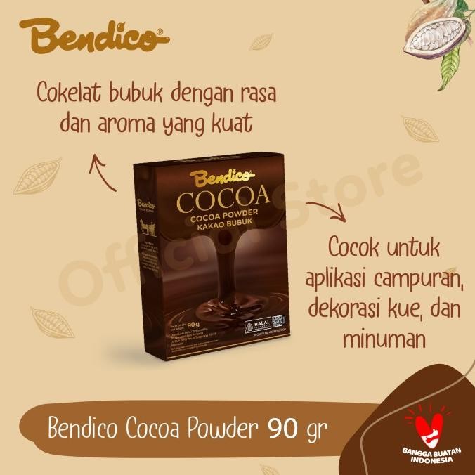 

BENDICO COCOA POWDER 90gr murah