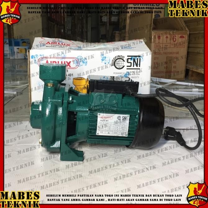 AIRLUX AQUA 401 / AQUA401 - POMPA AIR CENTRIFUGAL KEONG IRIGASI - 1,5"