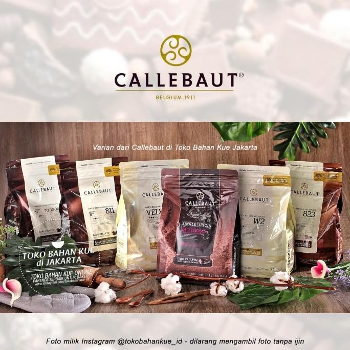 

Callebaut Dark 70,5% 100gr Cokelat Noir Chocolate Couverture Belgian murah