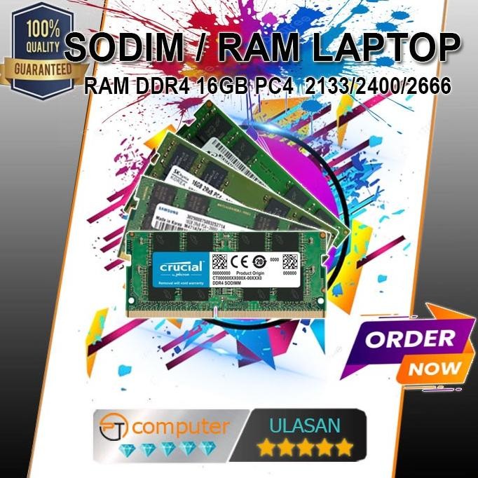 Ram Laptop Ddr4 16Gb - Sodim Ddr4 16Gb  Second Original Co