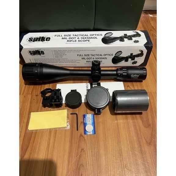 Teropong jarak jauh teleskop SPIKE 4-16x50 AOL [terbaik]