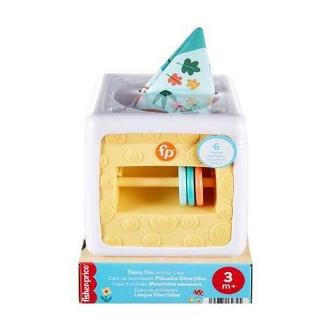 Fisher Price Tissue Activity Cube Mainan edukasi sensory toys