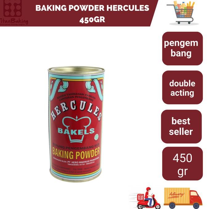 

BAKING POWDER HERCULES 450GR murah