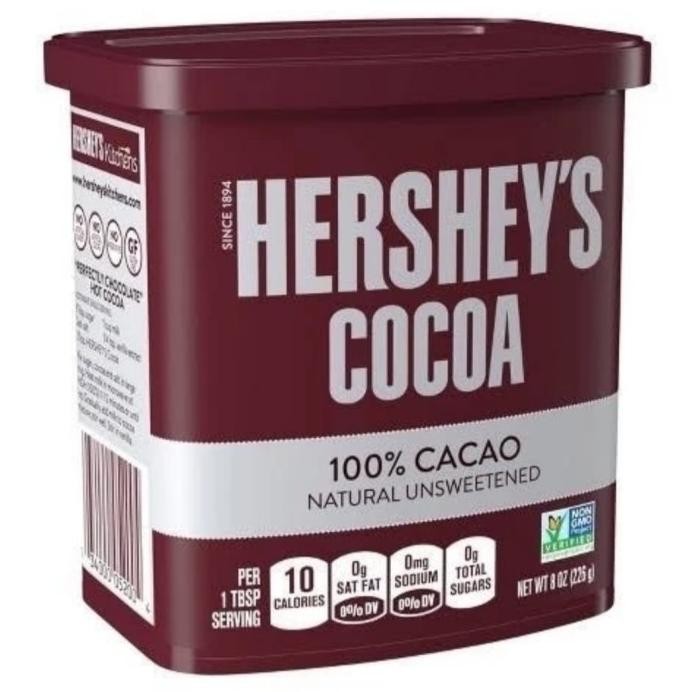 

Hershey's cocoa natural unsweetened 226 gr | coklat bubuk murah