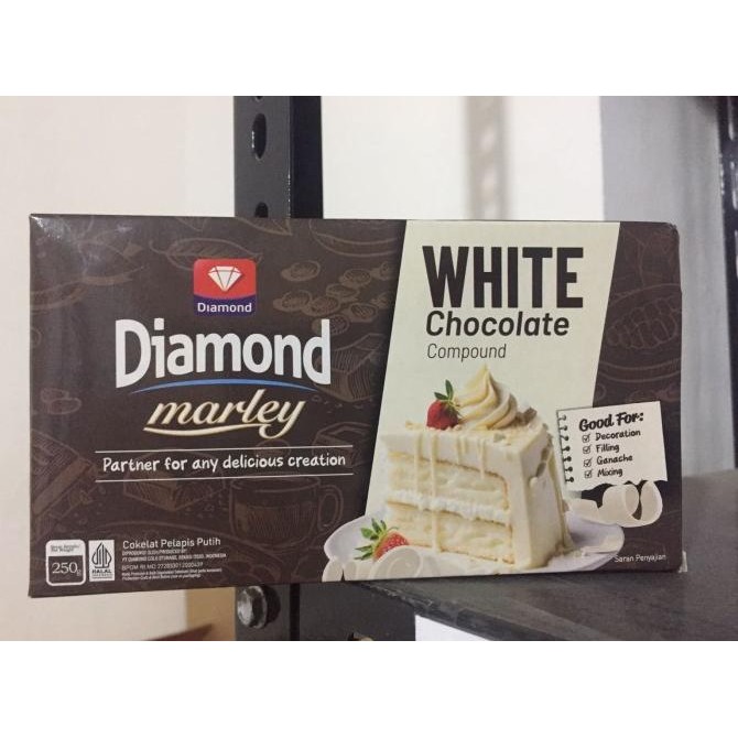 

Marley White Chocolate Compound 250gr murah
