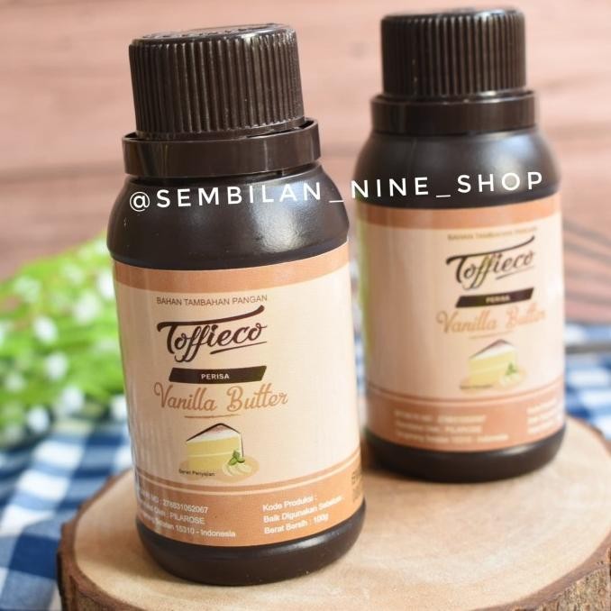 

Toffieco Perisa VANILLA BUTTER 100 Gram Vanila Butter Pasta murah