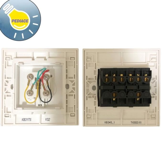 Socket Outlet Telepon 1 Gang + Saklar 4 Outbow Schneider VIVACE
