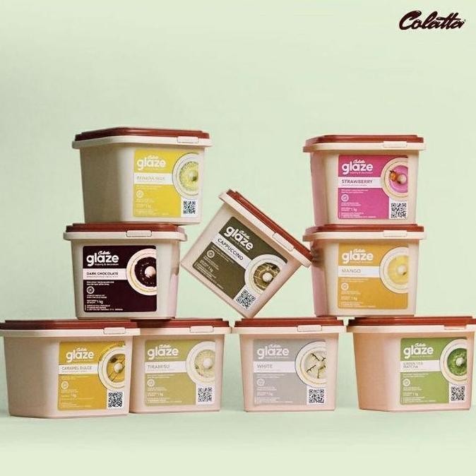 

COLATTA GLAZE 1kg - Colatta Glaze topping dan dekorasi 1kg - best seller Baking murah