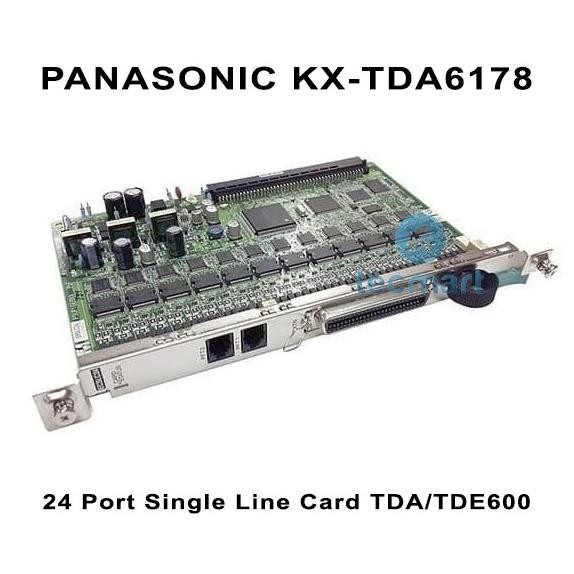 Promo Panasonic Kx-Tda6178 (Ecslc24 / 24-Port Single Line Extension Card)