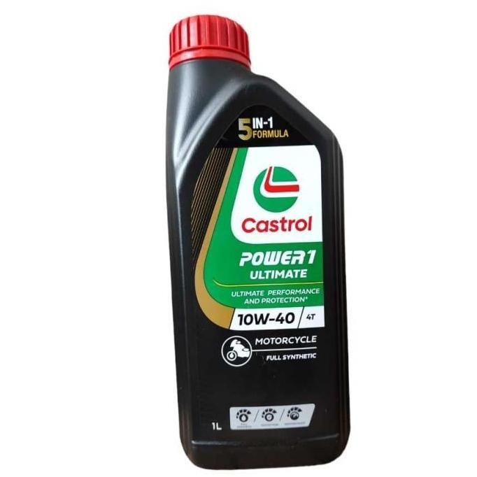 Murah Castrol Power 1 Ultimate Manual 10W40 1L Full Synthetic Oli Mesin Motor 2T 4T Manual Cbr R15 R