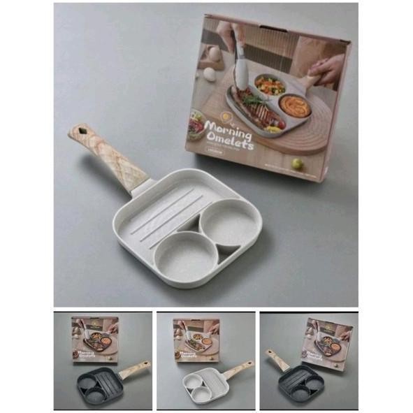 Grosir Cetakan Telur Telfon Anti Lengket Ceplok Telur Fraying Pan Hole