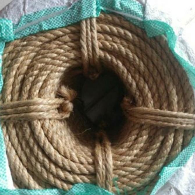 

Tali Tambang Manila 10Mm Tali Tambang Goni Per 1Roll -+220Meter New Stok