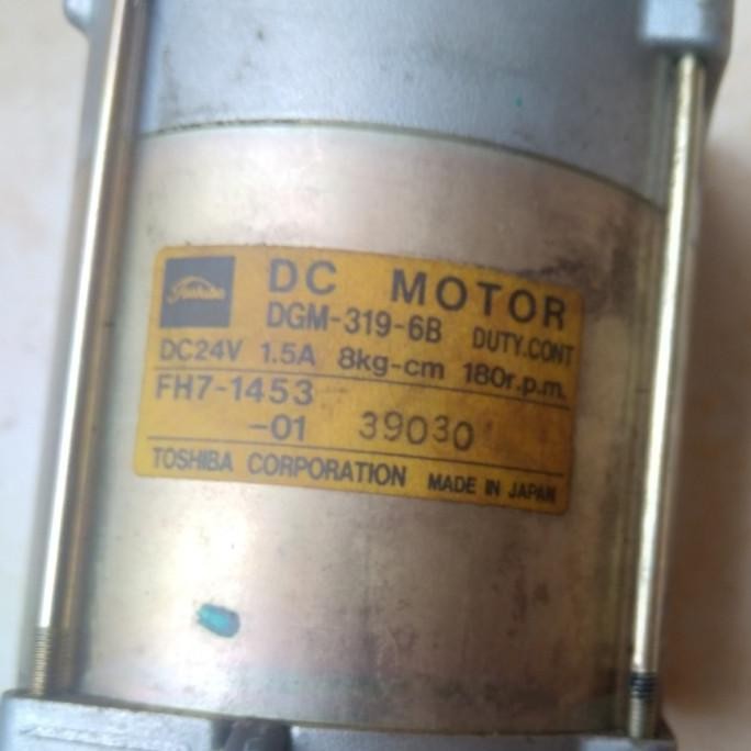 Toshiba Gearbox Dc Brushed Motor Dgm-319-6A 24V New Stok