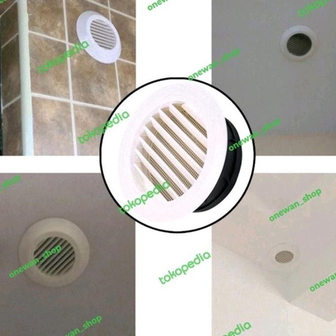 Penutup Ventilasi Udara Bulat 6 In Dinding / Plafon New Stok