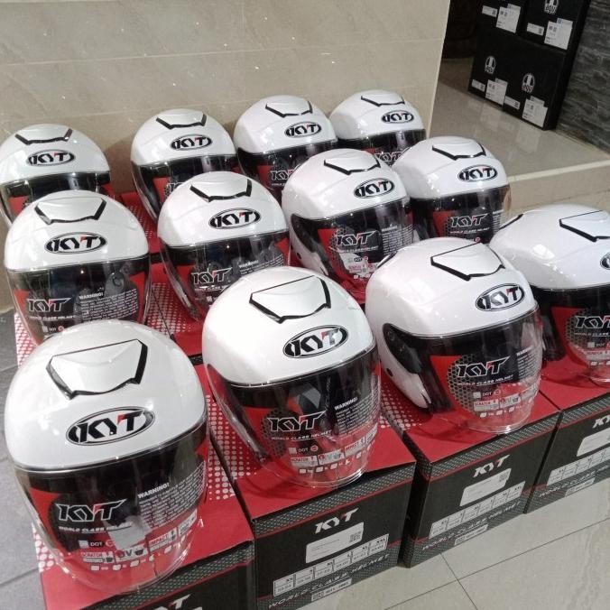 HELM KYT KYOTO SOLID WHITE