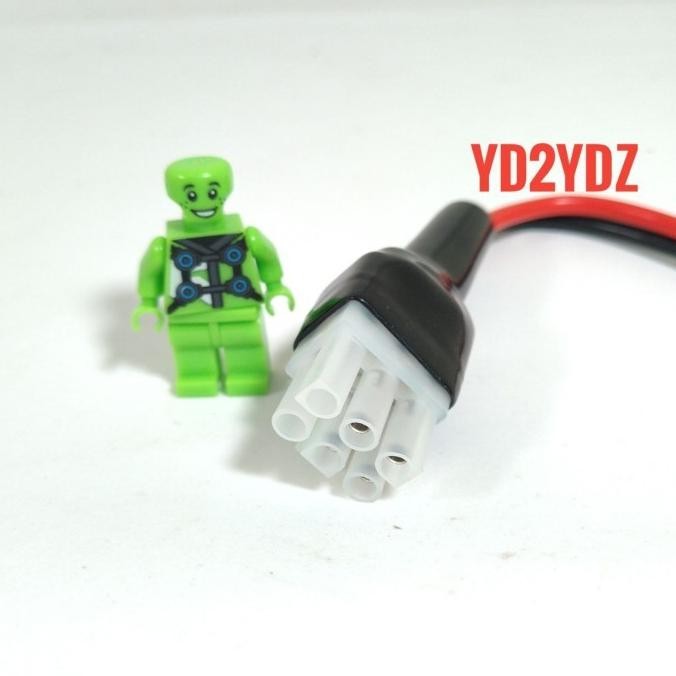 kabel dc hf socket power konektor 6pin yaesu icom kenwood radio ssb cord plug ssb