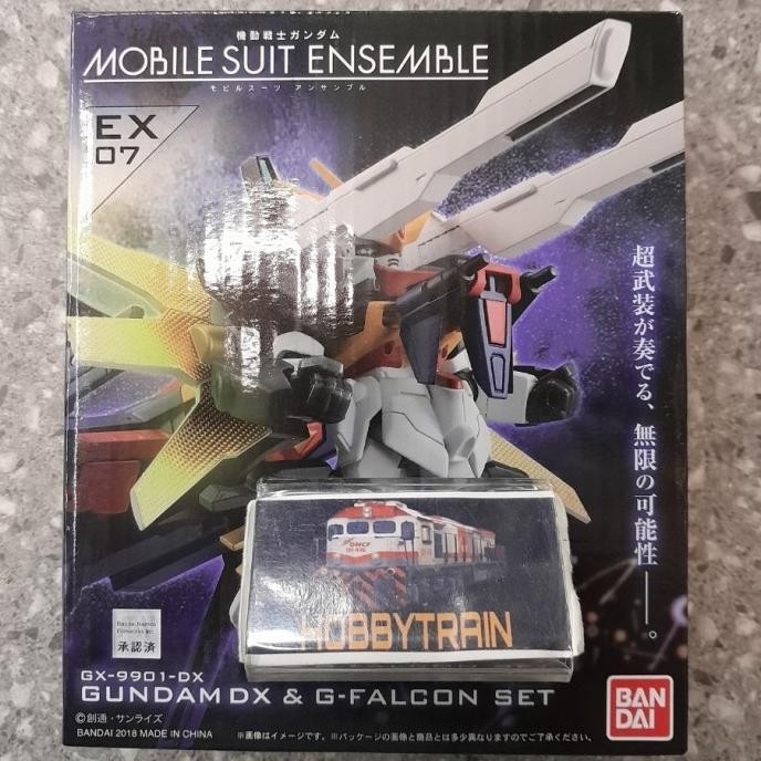 MOBILE SUIT ENSEMBLE EX07 GX-9901-DX GUNDAM DX & G-FALCON SET