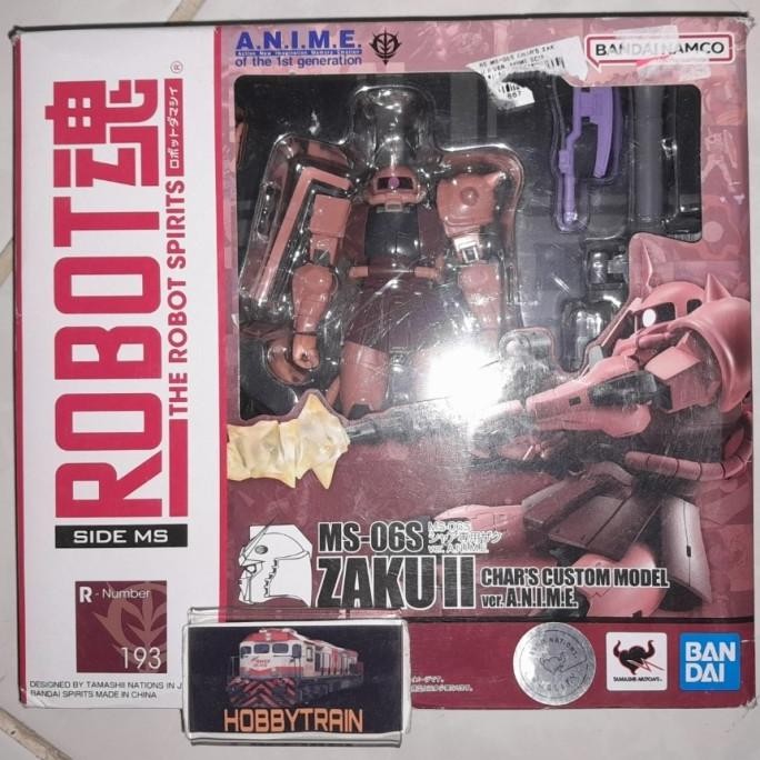 ROBOT SPIRITS MS-06S ZAKU II CHAR'S CUSTOM MODEL VER ANIME