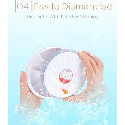 Ankou - Toples Susu Bubuk / Makanan Air Tight 1500ml (Bulat)