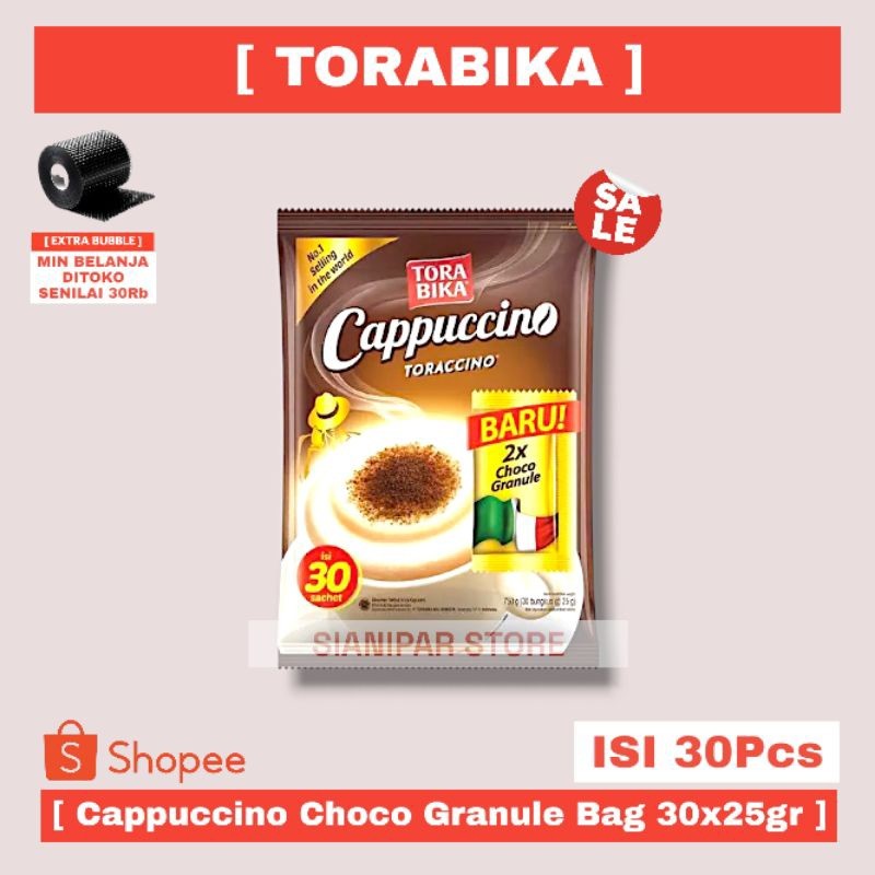 

TORABIKA CAPPUCCINO EXTRA CHOCO GRANULE BAG 30x25g