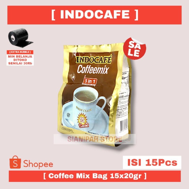 

INDOCAFE COFFEE MIX PCK 15X20g
