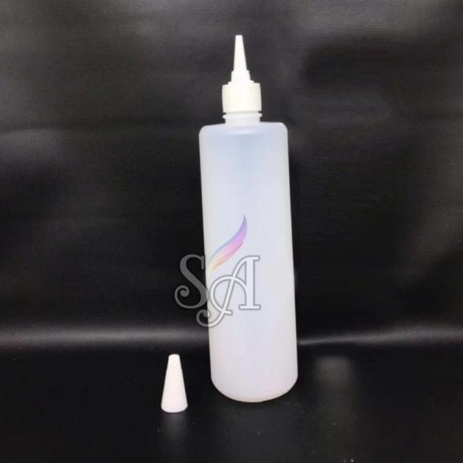 Botol Saus Plastik 400ml / Botol Kecap Mayonaise 400ml Natural