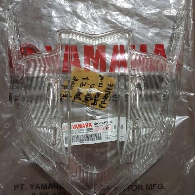 Kaca stop belakang yamaha jupiter z 1 fi injeksi besar putih mika lampu belakang original jupiter z1